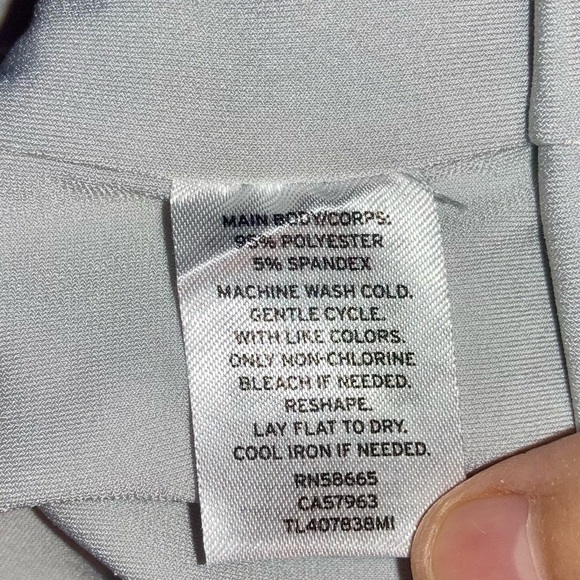 Leith Bodycon Women’s Dress Stretch Racerback
Tank gray Y2K | Size Large - Picture 6 of 8